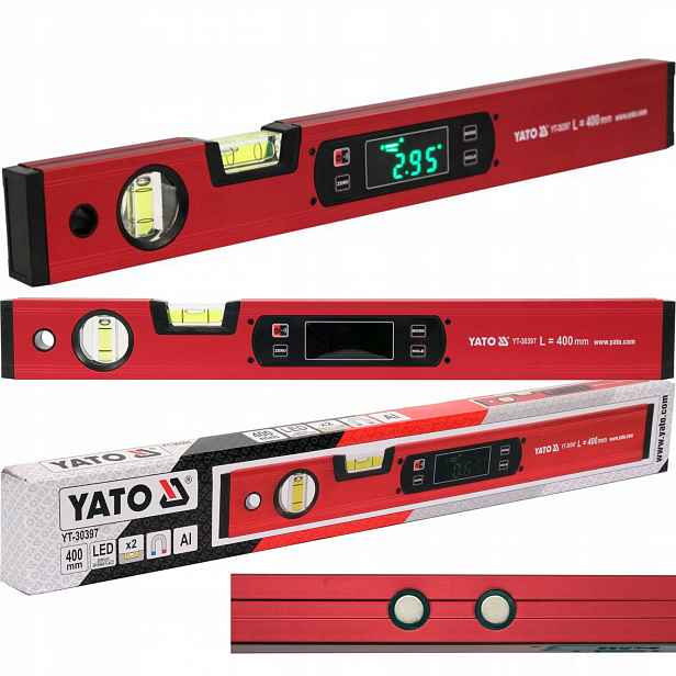 Elektronická Vodováha 400 MM Magnetická Yato YT-30397