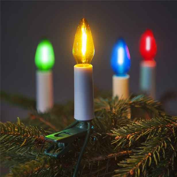 Souprava Felicia LED Filament barevná SV-16, 16 žárovek