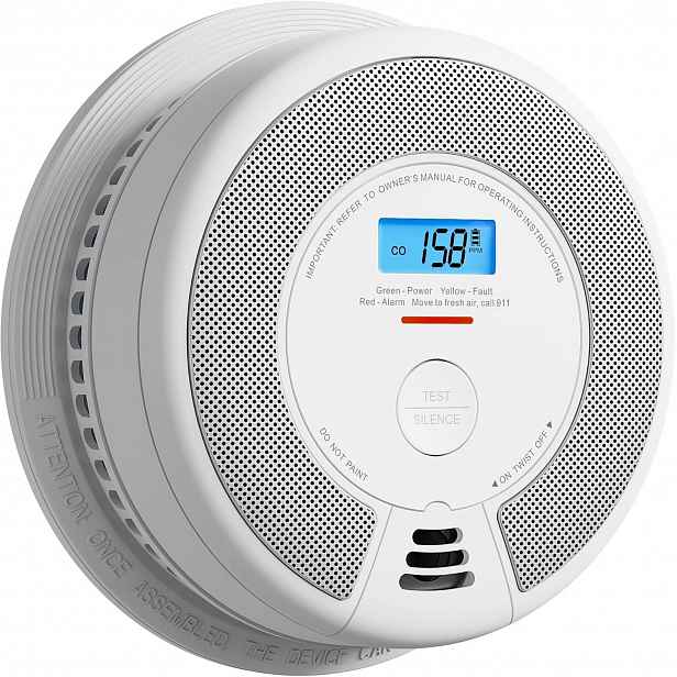 Detektor Kouře Oxidu Uhelnatého Detektor X-sense SC07-W LCD Alarm 3V1