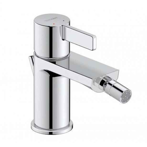 Duravit D-Neo - Bidetová baterie s výpustí, chrom DE2400001010