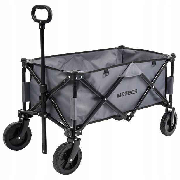 Skládací přepravní vozík Meteor X-300 šedý