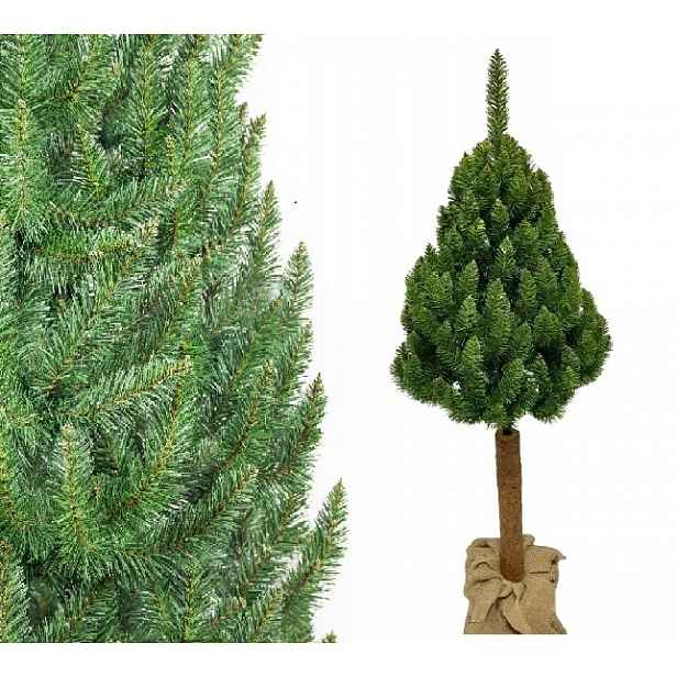 Umělý vánoční stromeček Smrk Natura na kmeni 135 cm Umělé vánoční stromky