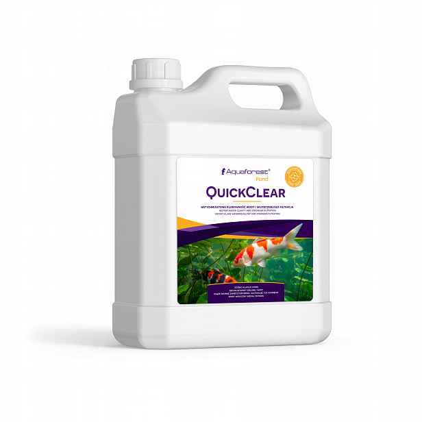 Klarování vody v jezírku Aquaforest Pond Quick Clear 1 l