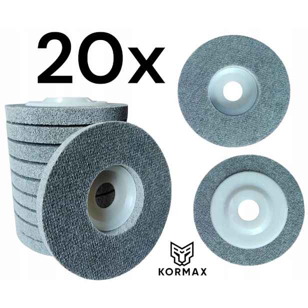 Slisovaná netkaná textilie 125 mm 125 x 12 x 22 mm tvrdost Hard 12P/U8 Kormax