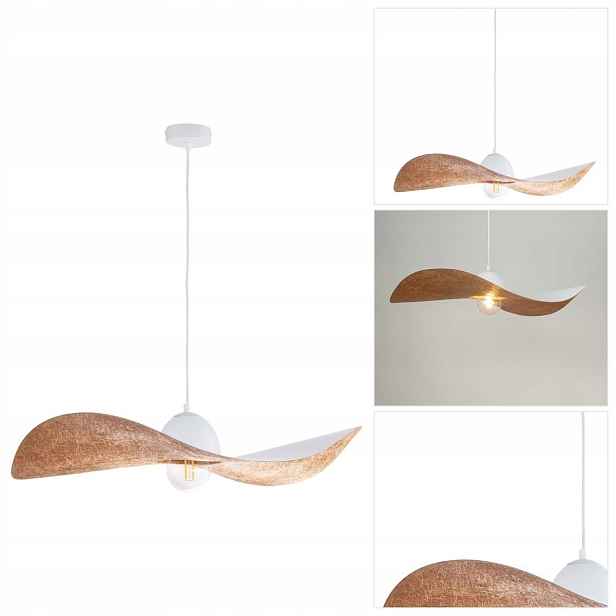 Bílá závěsná Kapello nastavitelná do kuchyně s charakterem Sigma Lighting