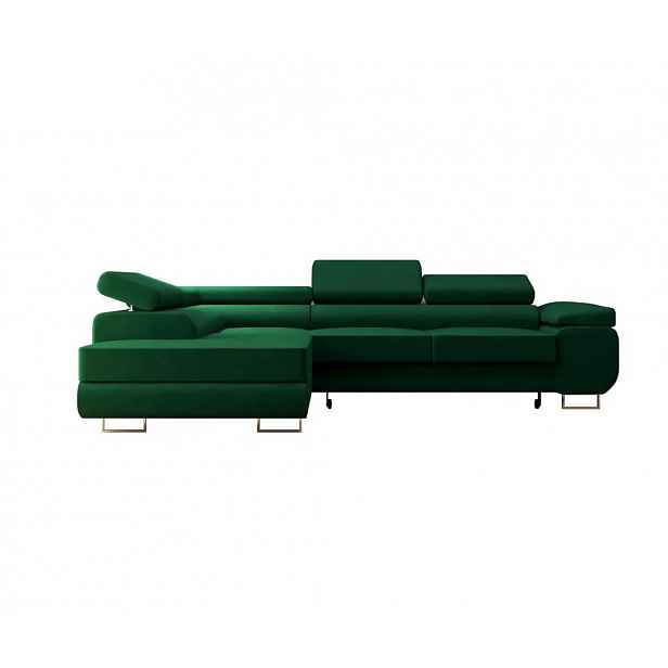 Designová sedací souprava WILFRED - zelená 2