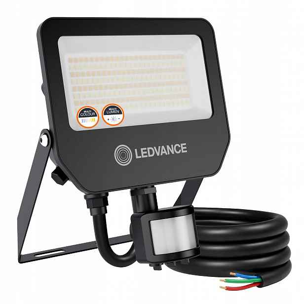 Halogenový Led reflektor s pohybovým senzorem 42W Cct IP65 Venkovní reflektor