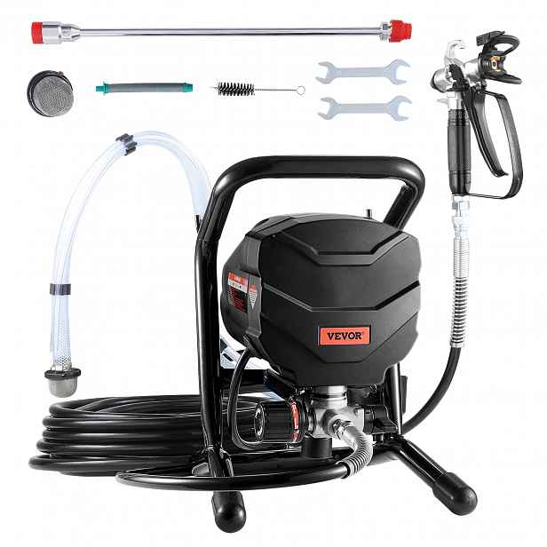 TEMU VEVOR Elektrický bezvzduchový barvící stroj 650W 3000PSI