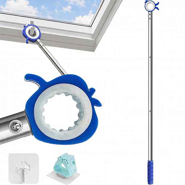 Teleskopická tyč 117 cm pro otevírání střešních oken a obsluhu rolet