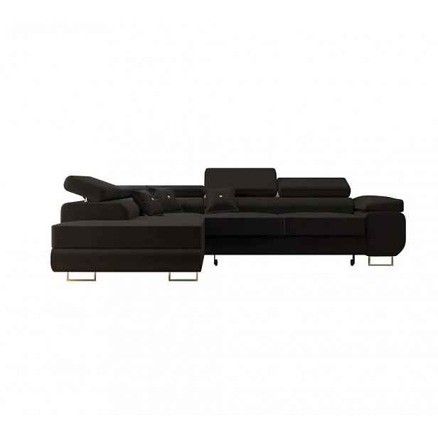 Designová sedací souprava WILFRED - černá