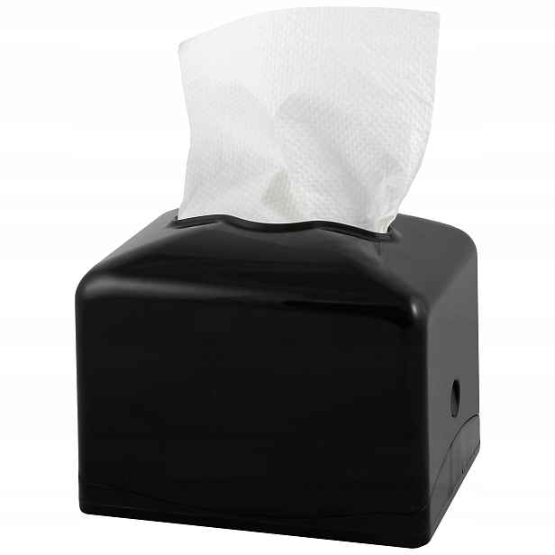 Dispenser na ubrousky 10x20 cm Clarina zásobník černý plastový 1 Ks