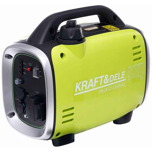 Jednofázový přenosný generátor 1300 W benzín KD683