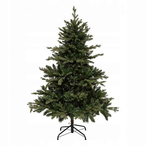 Umělá Jedle 150 CM S Kovovým Stojanem, Plast, Průměr 95 CM