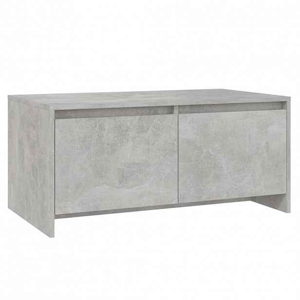vidaXL Konferenční stolek betonově šedý 90x50x41,5 cm kompozitní dřevo