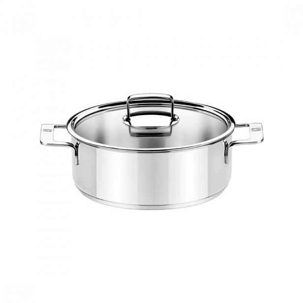 Zapékací pekáč s poklicí, nerezová ocel, 18 cm / 1,75 l, "Signature" -