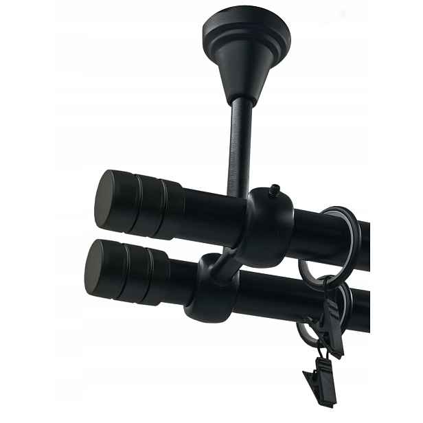Garnýž Černý Ø 19+19 mm Fréza 120 cm