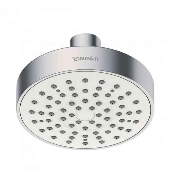 Duravit - Hlavová sprcha, průměr 10 cm, bílá/chrom UV0660022010