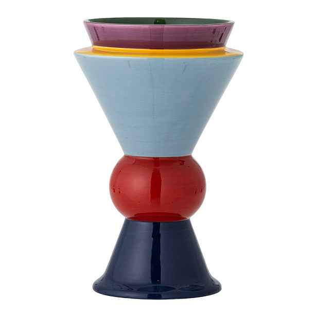 Keramická ručně malovaná váza (výška 26,5 cm) Trilla – Bloomingville