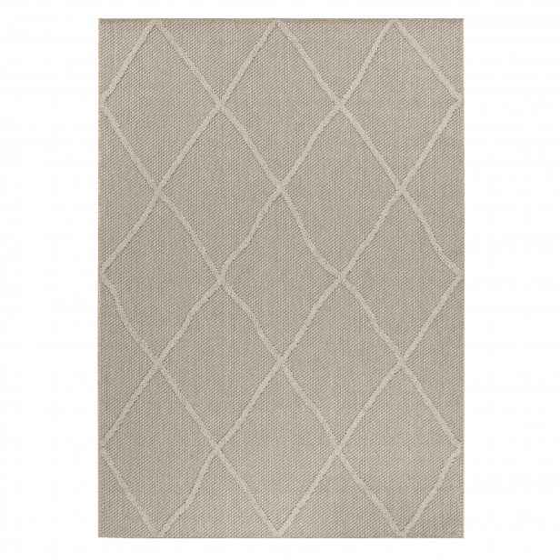 Kusový koberec Patara 4952 Beige – na ven i na doma, 80x150, béžová, chodba / předsíň, Ayyildiz