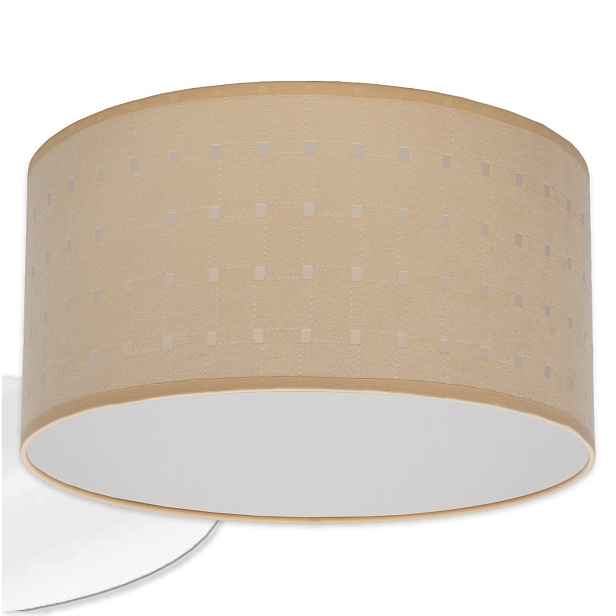 Led lampa 60 W Stropní nástěnné svítidlo Stropní Svítidlo Béžová 30 cm 1 x E27
