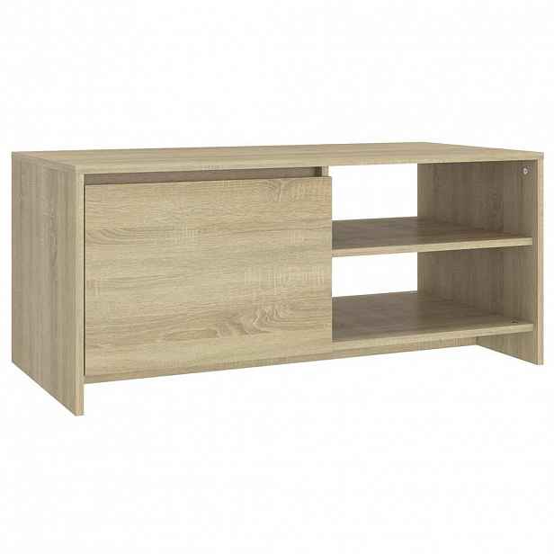 vidaXL Konferenční stolek dub sonoma 102 x 50 x 45 cm kompozitní dřevo