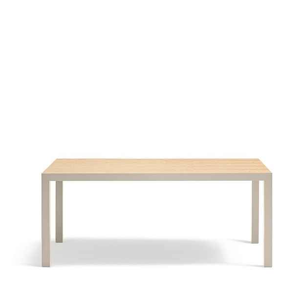 Jídelní stůl s deskou z dubového dřeva 75x180 cm Alma – Teulat
