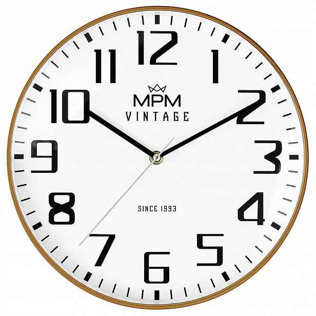 Čitelné Nástěnné Hodiny Mpm E01.4201.51 fi 30 cm