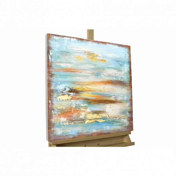 KUNSTLOFT OLEJOMALBA 60/60 cm, Květiny a rostliny