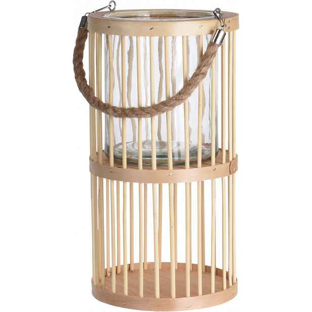 Lucerna bambus, 16x30 cm