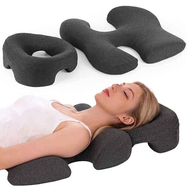 Polštář Dolů Pro Masáž Do Salonu Komfort Relaxace Paměťová Pěna Šedá