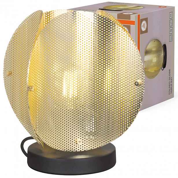 Dekorativní stolní lampa E27 Zlatý dekor Osram