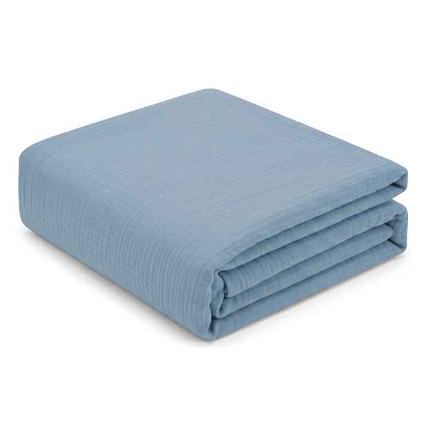 Mušelínová deka 150 x 200 cm 100% Bavlna Double Gauze Měkká Premium na pláž