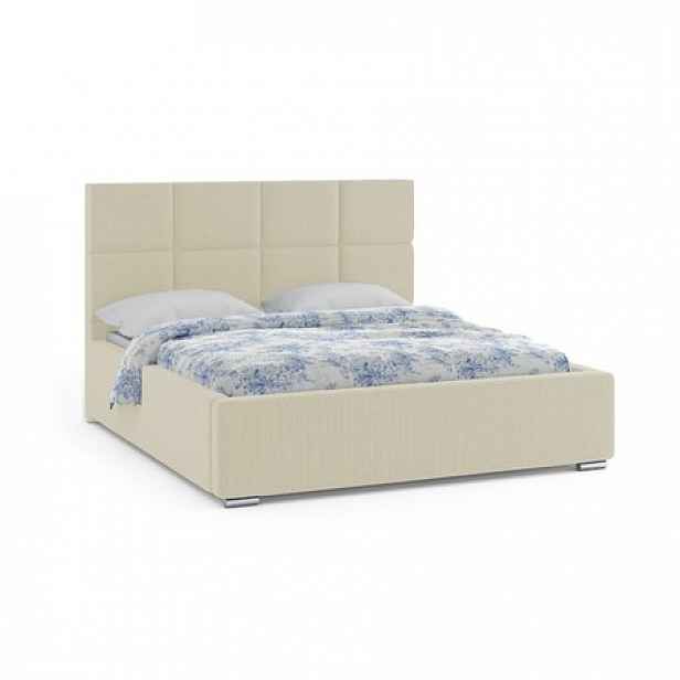 Čalouněná postel ONTARIO 180x200 cm Krémová