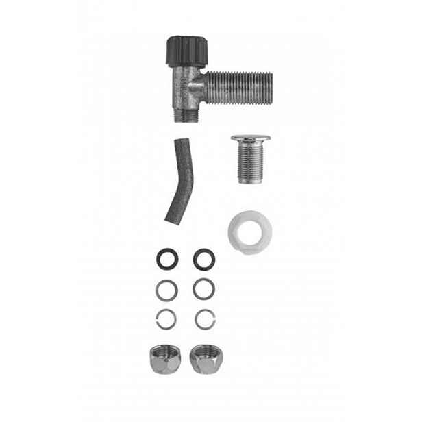 Duravit - Montážní sada ke splachovací nádržce, chrom 0075081000