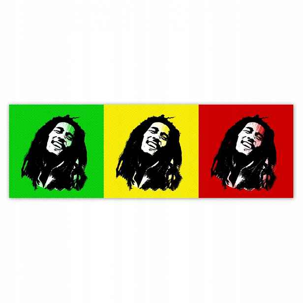 Plakáty 200x66 Hudebník Bob Marley