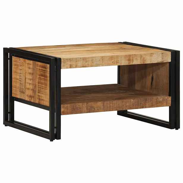 vidaXL Konferenční stolek 70x50x38 cm hrubý mangovník