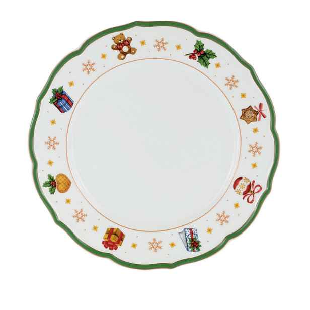 X-Mas MĚLKÝ TALÍŘ Vintage Christmas 27,5 cm