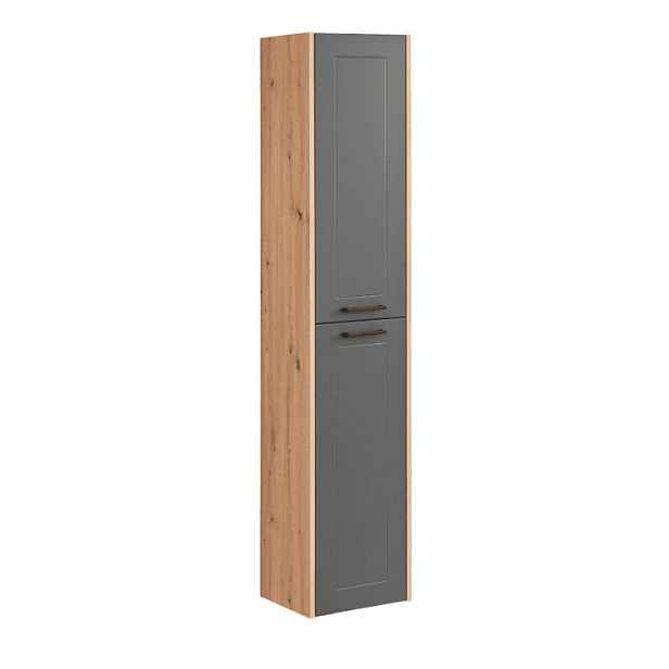 ArtCom Vysoká skříňka do koupelny MADERA Grey 800