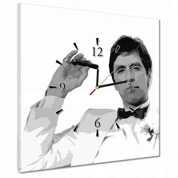 Hodiny 40x40 Scarface Al Pacino