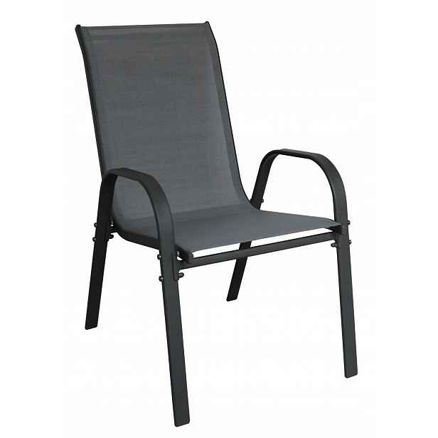 Linder Exclusiv Zahradní křeslo Stapel MC330881 Šedé