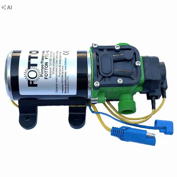 Membránová pumpa Fotton FTL326 1/2" 4,5bar 6l/min 12V DC samonasávací