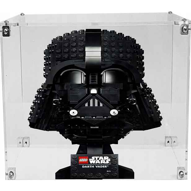 Vitrína Drewlandia pro stavebnici Lego 75304 Star Wars Helma Dartha Vadera