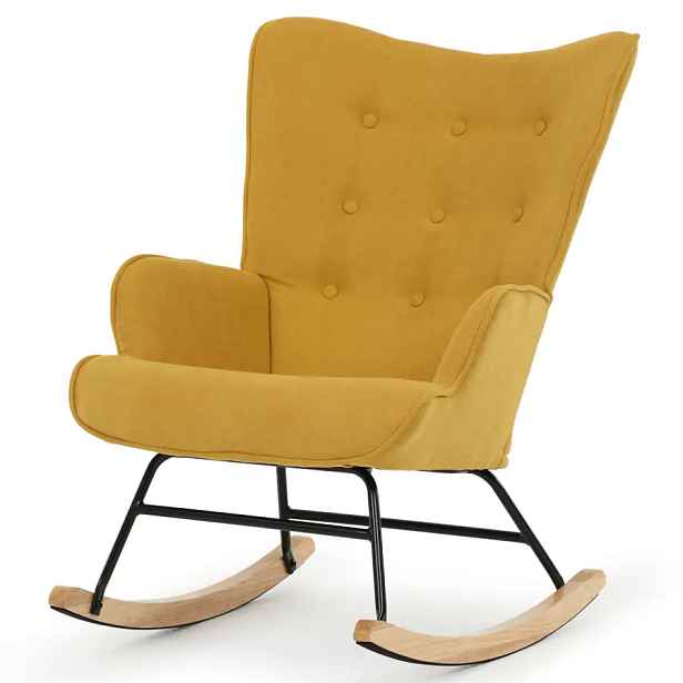 Autronic Houpací křeslo AK-371 YEL2
