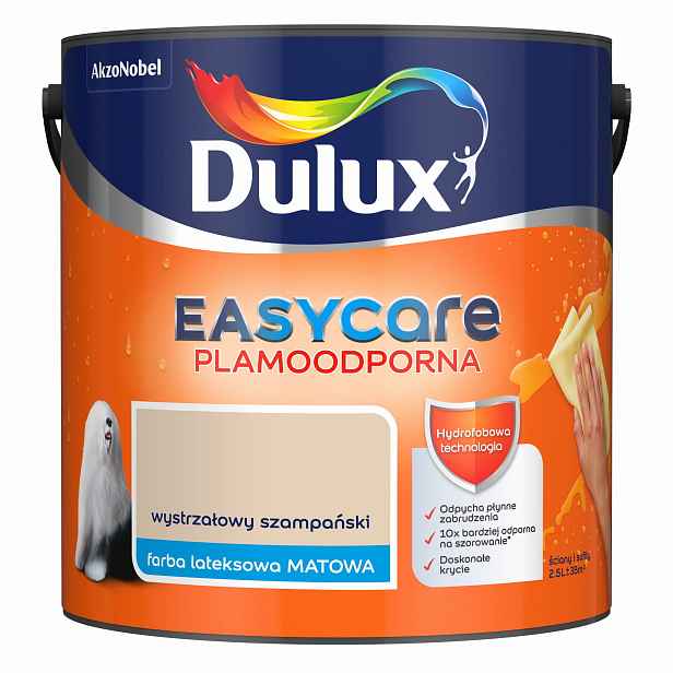 Dulux EasyCare barva Vystřelovací šampaňský mat 2,5L