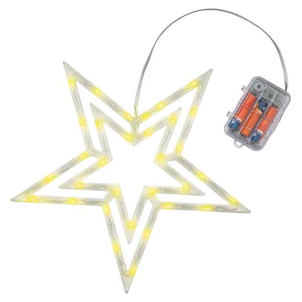 Livarno® Závěsná LED dekorace na okno (hvězda)