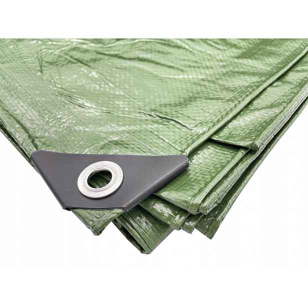 Plachta 10 m x 12 m Zelená plachta 90 g/m2 Plachta velká 10 x 12 m Voděodolná