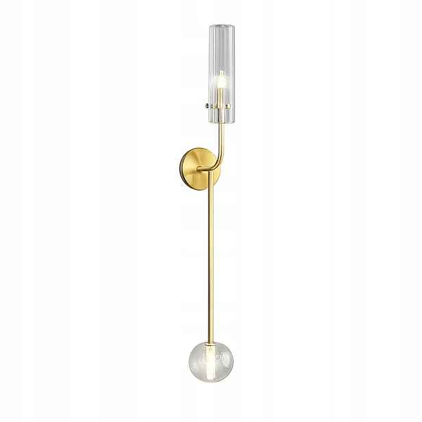 Antora Dos – nástěnné svítidlo 80 cm dvojité, elegantní, moderní, zlaté