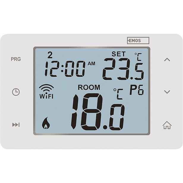 Pokojový programovatelný drátový WiFi GoSmart termostat P56201