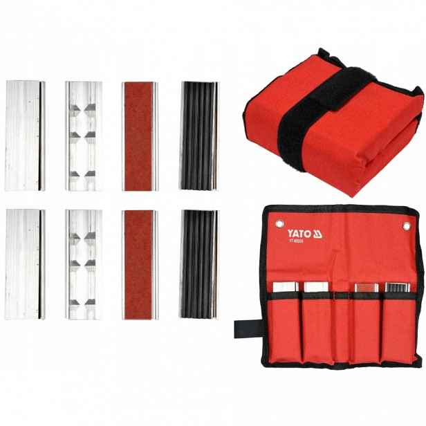 Vyměnitelné čelisti pro svěrák Yato YT-65006 100 mm 8 kusů