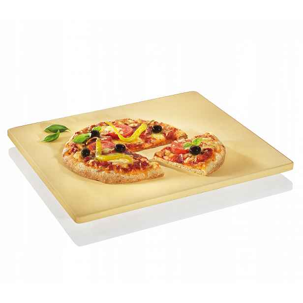Kámen Kuchenprofi pro pečení pizzy na stojanu